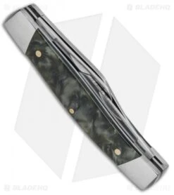 Imperial Limited Edition 2017 Stockman Knife 3.25" Marble Acrylic IMP17-16CP -Schrade Imperial Limited Edition 2017 Stockman Marble Acrylic IMP17 16CP BHQ 75995 jr side