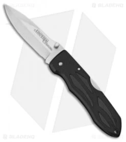 Imperial Schrade IMP0028CP Lockback Knife Black (3" Satin)