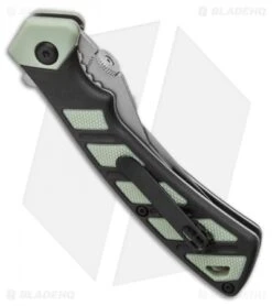 Old Timer Replaceable Blade Knife Black/Green Rubber FRN (2.75" Satin) 8 Old Timer Replaceable Blade Knife Black/Green Rubber FRN (2.75" Satin) -Schrade Old Timer Replaceable Blade Rubber Handle Side