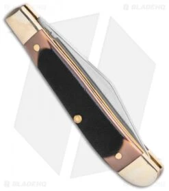 Old Timer 3pc Folder Knife Set Saw Cut Handles Limited Ed W/Gift Tin (Satin) -Schrade Old timer 3pc folder tin saw cut handles BHQ 123468 td 3 side