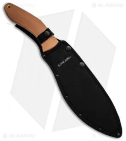 Schrade 17" Machete Fixed Blade Brown Rubber (10.25" Black) Box -Schrade Schrade 17in Machete Box New 2020 BHQ 113759 td sheath jr