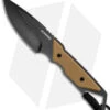 Schrade 4" Fixed Blade Knife Tan (4" Black) -Schrade Schrade 4in Fixed Blade Tan Black BHQ 114592 jr