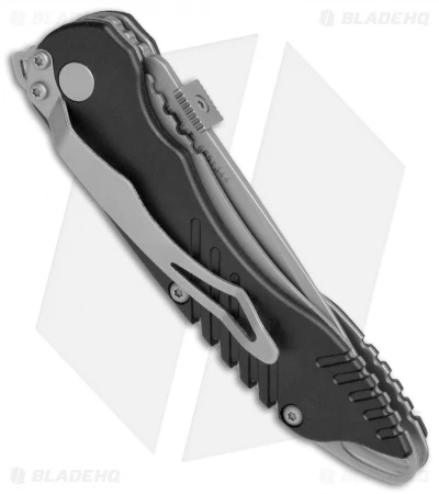 Schrade Extreme Survival Spring Assisted Knife Black ABS (3" BB Serr) SCHAS1 5 Schrade Extreme Survival Spring Assisted Knife Black ABS (3" BB Serr) SCHAS1 - Image 3