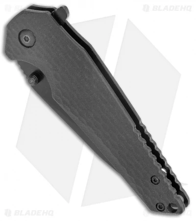 Schrade Fanatic Liner Lock Knife Black G-10 (3.4" Black) 4 Schrade Fanatic Liner Lock Knife Black G-10 (3.4" Black) - Image 2