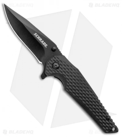 Schrade Fanatic Liner Lock Knife Black G-10 (3.4" Black) 3 Schrade Fanatic Liner Lock Knife Black G-10 (3.4" Black)