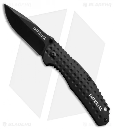 Schrade Imperial Body Guard Liner Lock Knife Black (3.5" Black) IMP104BCP 3 Schrade Imperial Body Guard Liner Lock Knife Black (3.5" Black) IMP104BCP