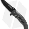 Schrade Liner Lock Knife Black Al (3.5" Black) SCH508 -Schrade Schrade LL Black Alum Black SCH508 BHQ 61962 jr