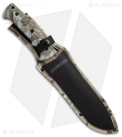 Schrade Mini Machete Fixed Blade Knife Camo (8.75" Black) 5 Schrade Mini Machete Fixed Blade Knife Camo (8.75" Black) - Image 3