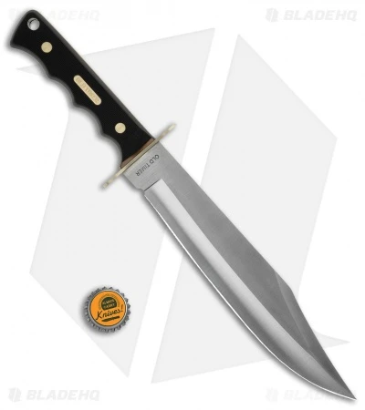 Old Timer Bowie Fixed Blade Knife (10" Satin) 1158662 4 Old Timer Bowie Fixed Blade Knife (10" Satin) 1158662 - Image 2