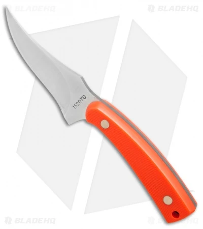 Schrade Old Timer Sharpfinger Fixed Blade Hunting Knife Orange (3.25" Satin) 4 Schrade Old Timer Sharpfinger Fixed Blade Hunting Knife Orange (3.25" Satin) - Image 2