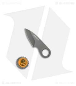 Schrade Pocket Fixed Blade Neck Knife W/ Money Clip (2" Gray) SCHCC1CP -Schrade Schrade Pocket Fixed Neck Knife Money Clip Gray SCHCC1CP BHQ 67482 jr bottlecap