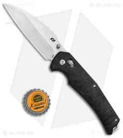 Schrade Alpha Radok Pivot Lock Knife Marble Carbon Fiber (3.75" Satin) -Schrade Schrade Radok Pivot Lock CF Satin BHQ 140055 jr bottlecap