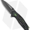 Schrade SCH U.G. Liner Lock Knife Green/Black (3.25" Black) 1100044 1 Schrade SCH U.G. Liner Lock Knife Green/Black (3.25" Black) 1100044 -Schrade Schrade SCH U.G. Liner Lock Knife Green Black Black BHQ 93632 kp open