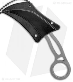 Schrade SCH111 Karambit Fixed Blade Neck Knife (3" Gray) 8 Schrade SCH111 Karambit Fixed Blade Neck Knife (3" Gray) -Schrade Schrade SCH111 karambit neck knife gray BHQ 61893 er sheath