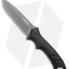 Schrade SCHF31 Drop Point Fixed Blade Knife Black TPE (4.5" Gray) 2 Schrade SCHF31 Drop Point Fixed Blade Knife Black TPE (4.5" Gray) -Schrade Schrade SCHF31 DP Fixed Blade Black TPE Gray BHQ 28765 jr