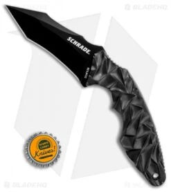 Schrade SCHF63B Tanto Fixed Blade Knife (3.5" Black) 7 Schrade SCHF63B Tanto Fixed Blade Knife (3.5" Black) -Schrade Schrade SCHF63B tanto black BHQ 62047 er size