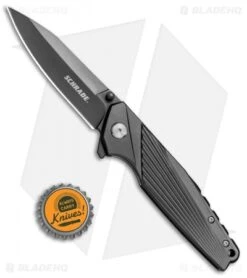 Schrade Ray Liner Lock Knife Gray Stainless Steel (3.3" Gray) 1084279 -Schrade Schrade Sch700 Ray Ug Ti 1084279 BHQ 81277 jr bottlecap