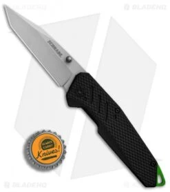 Schrade Tanto Liner Lock Knife Black Rubber (3" Bead Blast) 1084293 9 Schrade Tanto Liner Lock Knife Black Rubber (3" Bead Blast) 1084293 -Schrade Schrade Tanto Black Rubber BB BHQ 81958 er bottlecap