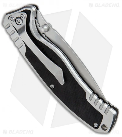 Schrade Ultra Glide Liner Lock Folding Knife Black G-10 (3.5" Stonewash) SCH305 5 Schrade Ultra Glide Liner Lock Folding Knife Black G-10 (3.5" Stonewash) SCH305 - Image 3