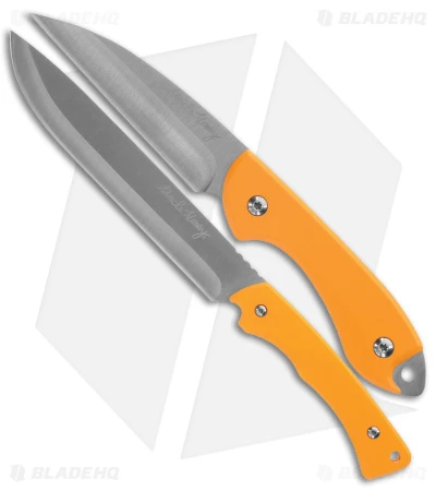 Schrade Uncle Henry 3 Piece Fillet Knife & Skinner Knife & Ferro Rod - Orange 3 Schrade Uncle Henry 3 Piece Fillet Knife & Skinner Knife & Ferro Rod - Orange
