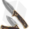Schrade Uncle Henry 2 Piece Pocket Knife & Fixed Blade Knife - Faux Stag -Schrade Schrade Uncle Henry 2 Piece Fixed Folder BHQ 176532 jr