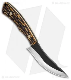 Schrade Uncle Henry 2pc. Modified Drop Point Fixed Blade/Folder Combo -Schrade Schrade Uncle Henry 2pc Fixed Modified Drop Point W Folder Combo 1157960 BHQ 122422 td knife 1 spine