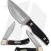 Schrade Uncle Henry 3 Piece Pocket Knives & Fixed Blade Knife Combo Pack - Black -Schrade Schrade Uncle Henry Fixed Blade two Folders BHQ 176505 jr