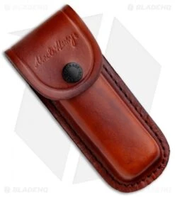 Schrade Uncle Henry Papa Bear Traditional Pocket Knife 5" Brown Staglon SCHLB8 -Schrade Schrade Uncle Henry Papa Bear Traditional Brown Staglon SCHLB8 BHQ 62058 jr sheath