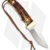 Schrade Uncle Henry Pro Hunter Fixed Blade Knife Brown Staglon (3.625" Satin) 2 Schrade Uncle Henry Pro Hunter Fixed Blade Knife Brown Staglon (3.625" Satin) -Schrade Schrade Uncle Henry Pro Hunter Brown Staglon Satin BHQ 62070 er