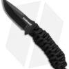 Schrade Full Tang Neck Knife Black Paracord (2.7" Black) SCHF46 -Schrade Schrade full tang neck knife black paracord black SCHF46 BHQ 62027 er
