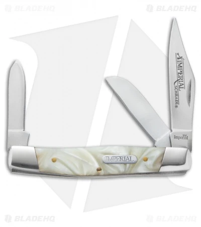 Schrade Imperial Large Stockman Knife 4" Cracked Ice IMP14L 3 Schrade Imperial Large Stockman Knife 4" Cracked Ice IMP14L