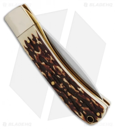 Schrade Uncle Henry Special Edition Bruin Liner Lock Knife Staglon 55UH 4 Schrade Uncle Henry Special Edition Bruin Liner Lock Knife Staglon 55UH - Image 2