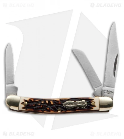 Uncle Henry JR Small Stockman Knife 2.75" Staglon 807UH 3 Uncle Henry JR Small Stockman Knife 2.75" Staglon 807UH