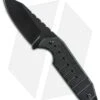 Schrade SCHF16 Neck Knife Reverse Tanto Fixed Blade (3.1" Black Plain) -Schrade schrade fixed schf16
