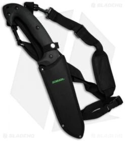 Schrade Frontier SCHF43 Jessica X Fixed Blade Knife Black TPE (9" Black) -Schrade schrade fixed schf43 cm sheath
