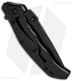 Schrade Folding Knife Frame Lock Black Textured (3.25" Black) SCH310 -Schrade schrade folder sch310 side cm