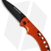 Schrade Liner Lock Knife Orange (2.5" Black) SCH107ALOR -Schrade schrade sch107alor cm