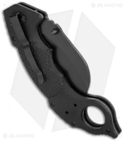Schrade Folding Knife Karambit Black G-10 (3" Black) 5 Schrade Folding Knife Karambit Black G-10 (3" Black) -Schrade schrade sch110 side