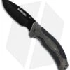 Schrade Drop Point Liner Lock Knife (3.625" Black) SCH205 -Schrade schrade sch205