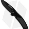 Schrade Drop Point Liner Lock Knife (3.375" Black) SCH207 -Schrade schrade sch207