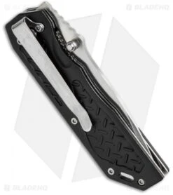 Schrade Liner Lock Knife Black (3" Satin) SCH215 5 Schrade Liner Lock Knife Black (3" Satin) SCH215 -Schrade schrade sch215 side cm