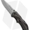 Schrade SCHA7SMBRS Small Spring Assisted Knife Brown (2.5" Bead Blast Serr) -Schrade schrade scha7smbrs 2