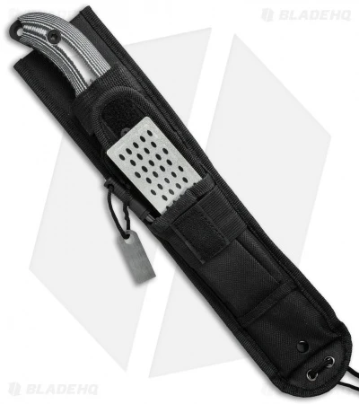 Schrade Extreme Survival Large Fixed Blade Knife Micarta (7" Black) SCHF37M 4 Schrade Extreme Survival Large Fixed Blade Knife Micarta (7" Black) SCHF37M - Image 2