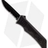 Schrade Drop Point OTF Spring Assisted Knife (3.5" Black Serr) SCHOTF7BS -Schrade schrade schotf7bs